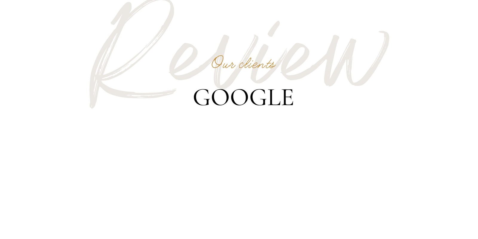 Testimonials google review background
